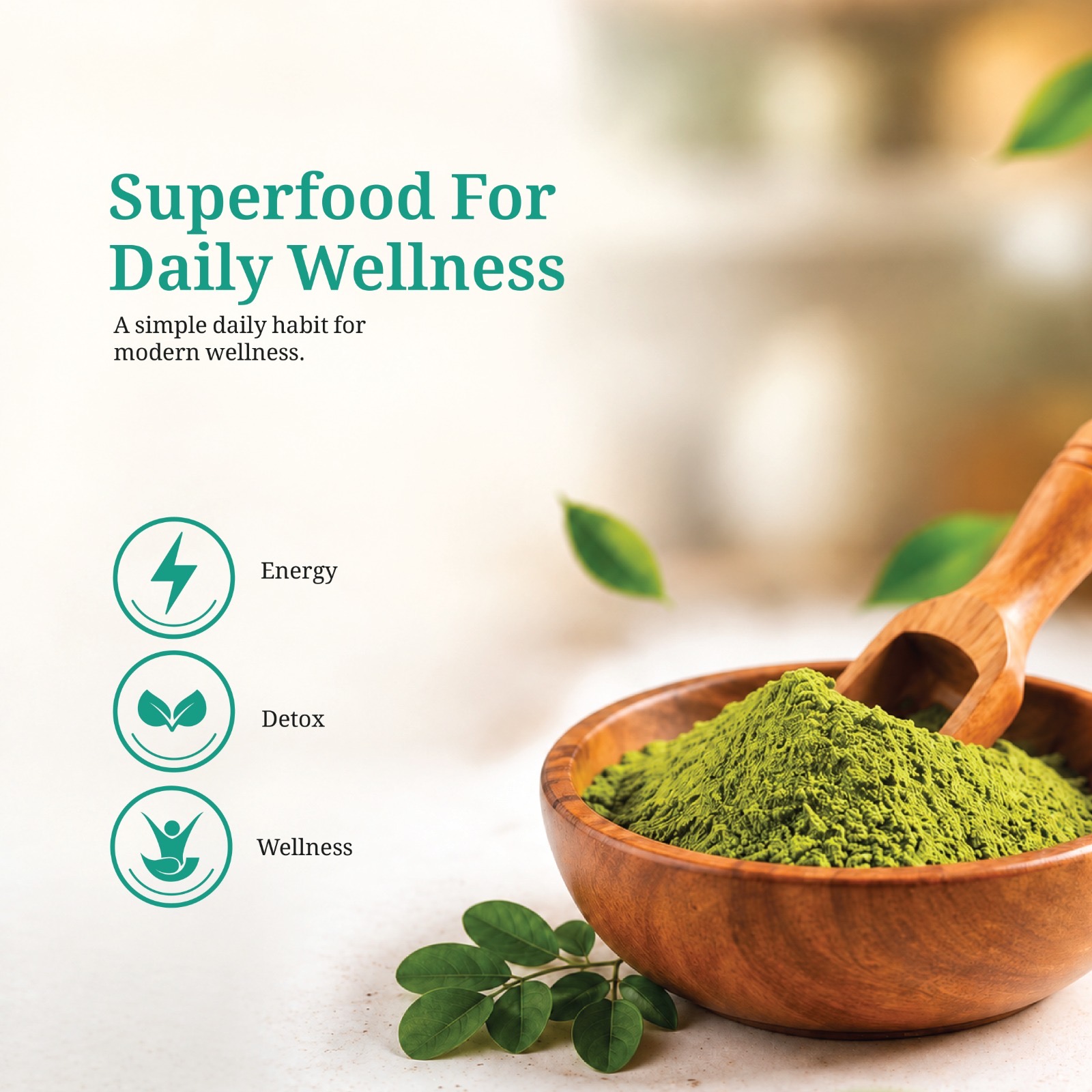 Moringa Powder 400 g — Product view 5
