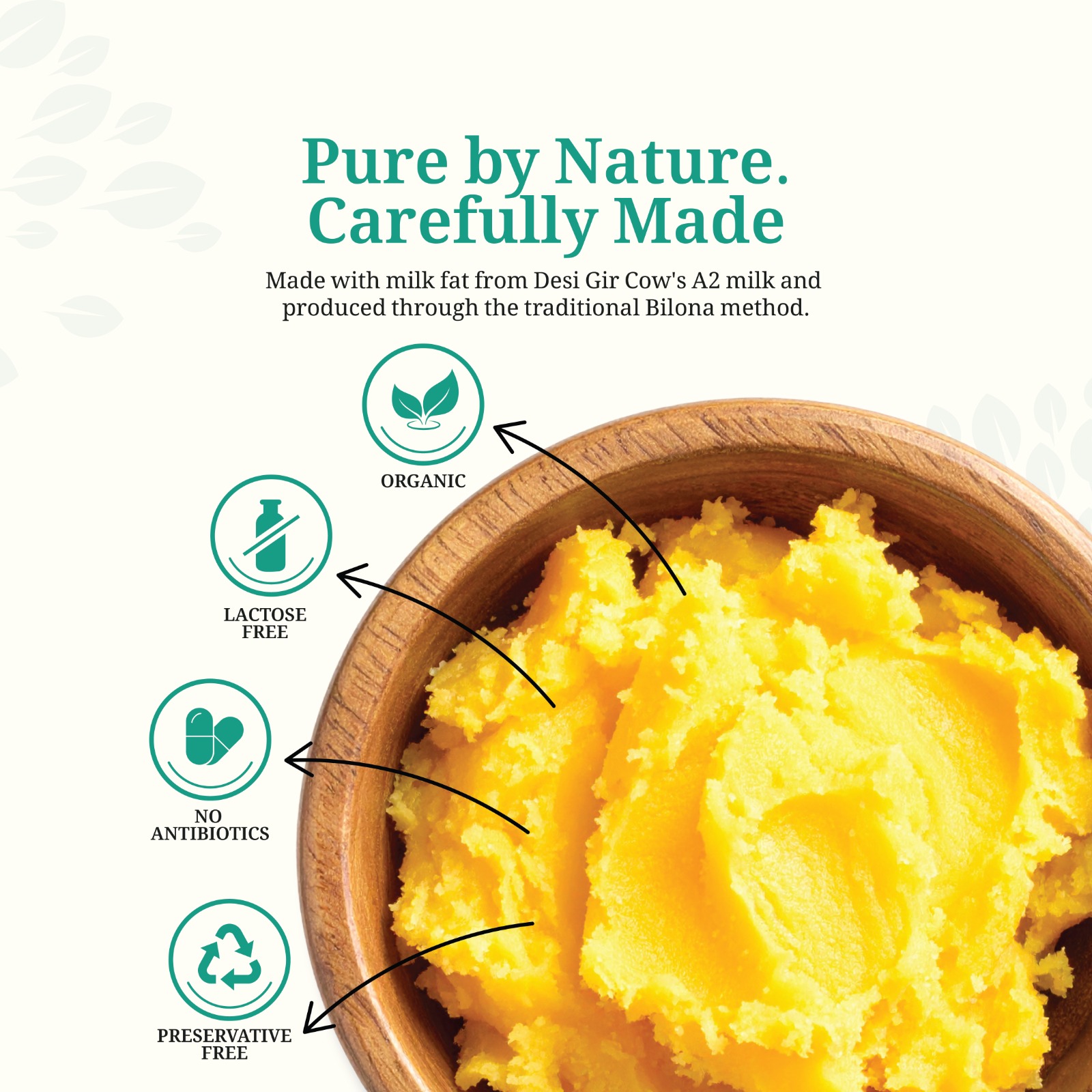 A2 Gir Cow Ghee 250 ml — Product view 6
