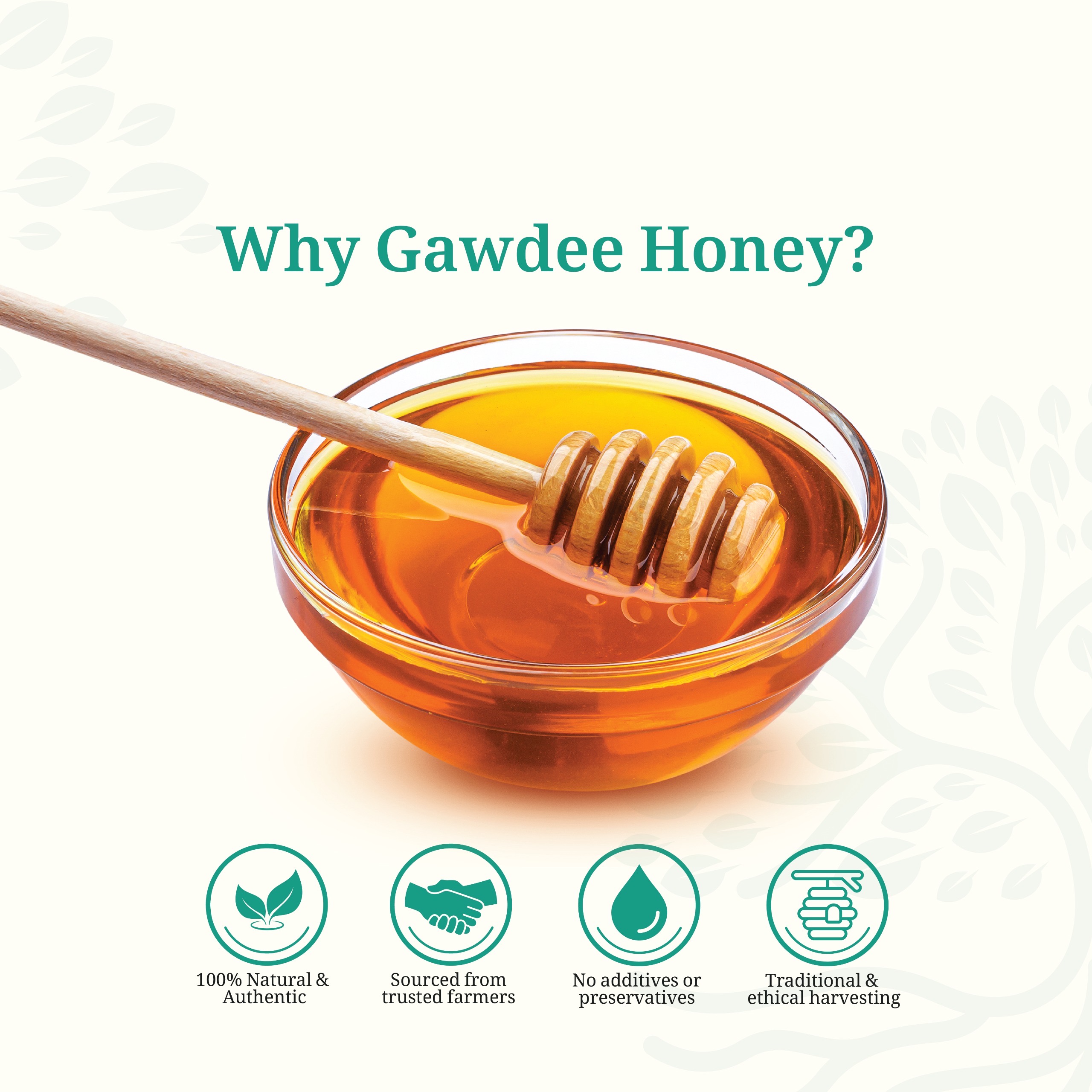 Raw Forest Honey 650 g — Product view 3