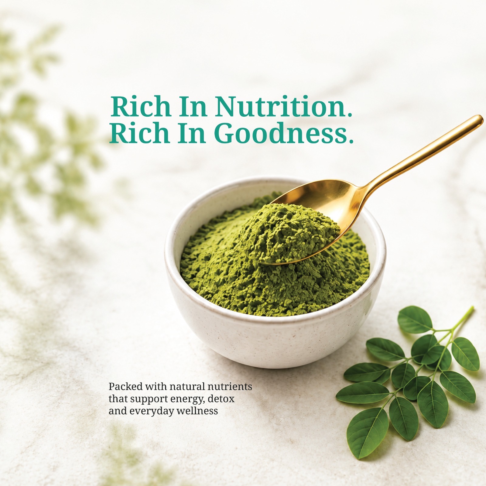 Moringa Powder 400 g — Product view 4