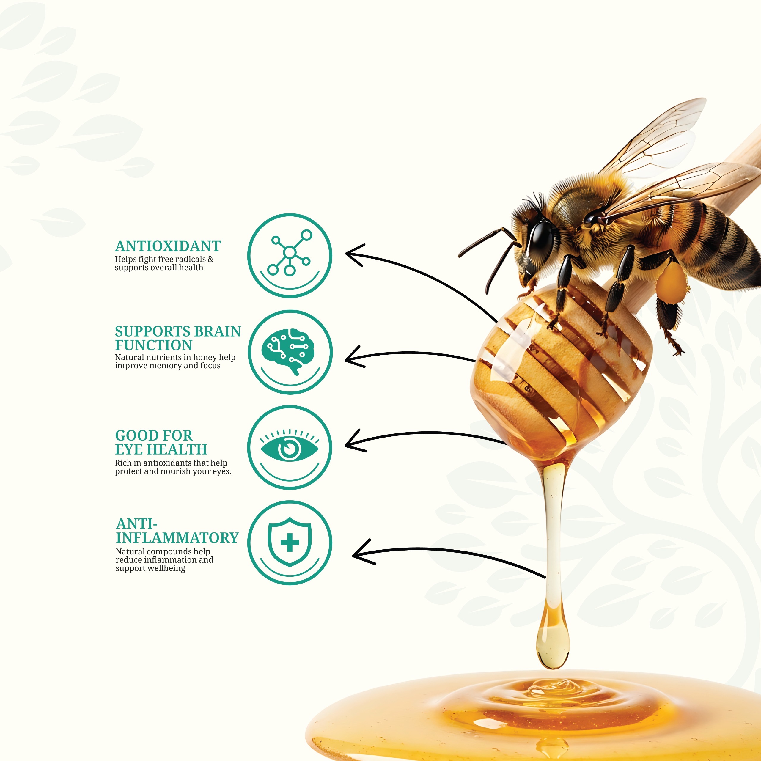 Raw Forest Honey 650 g — Product view 4