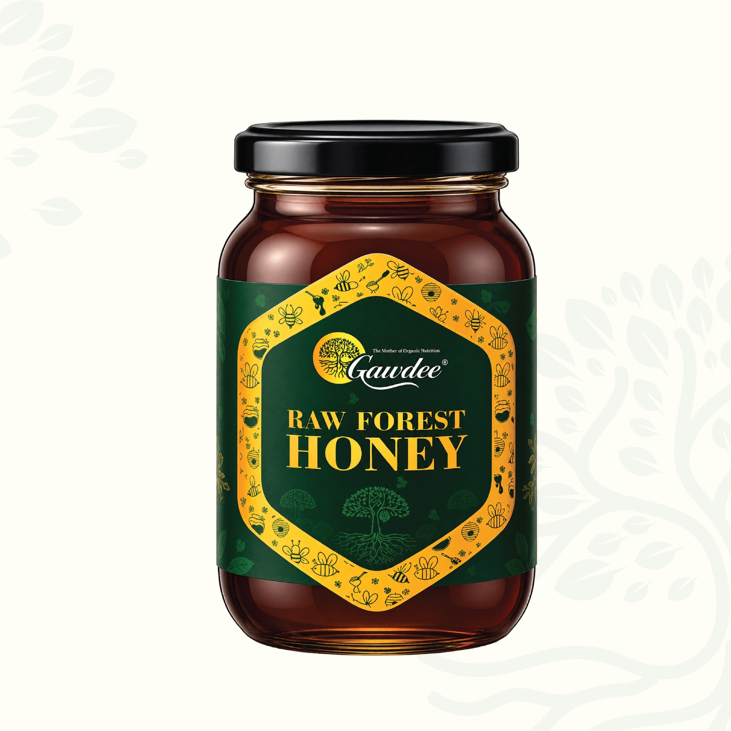 Raw Forest Honey 350 g — Product view 4