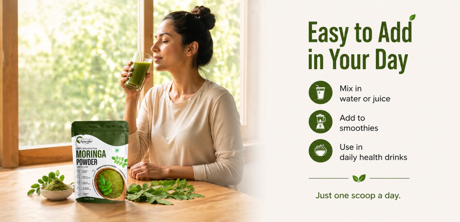 The origin story behind Moringa Powder